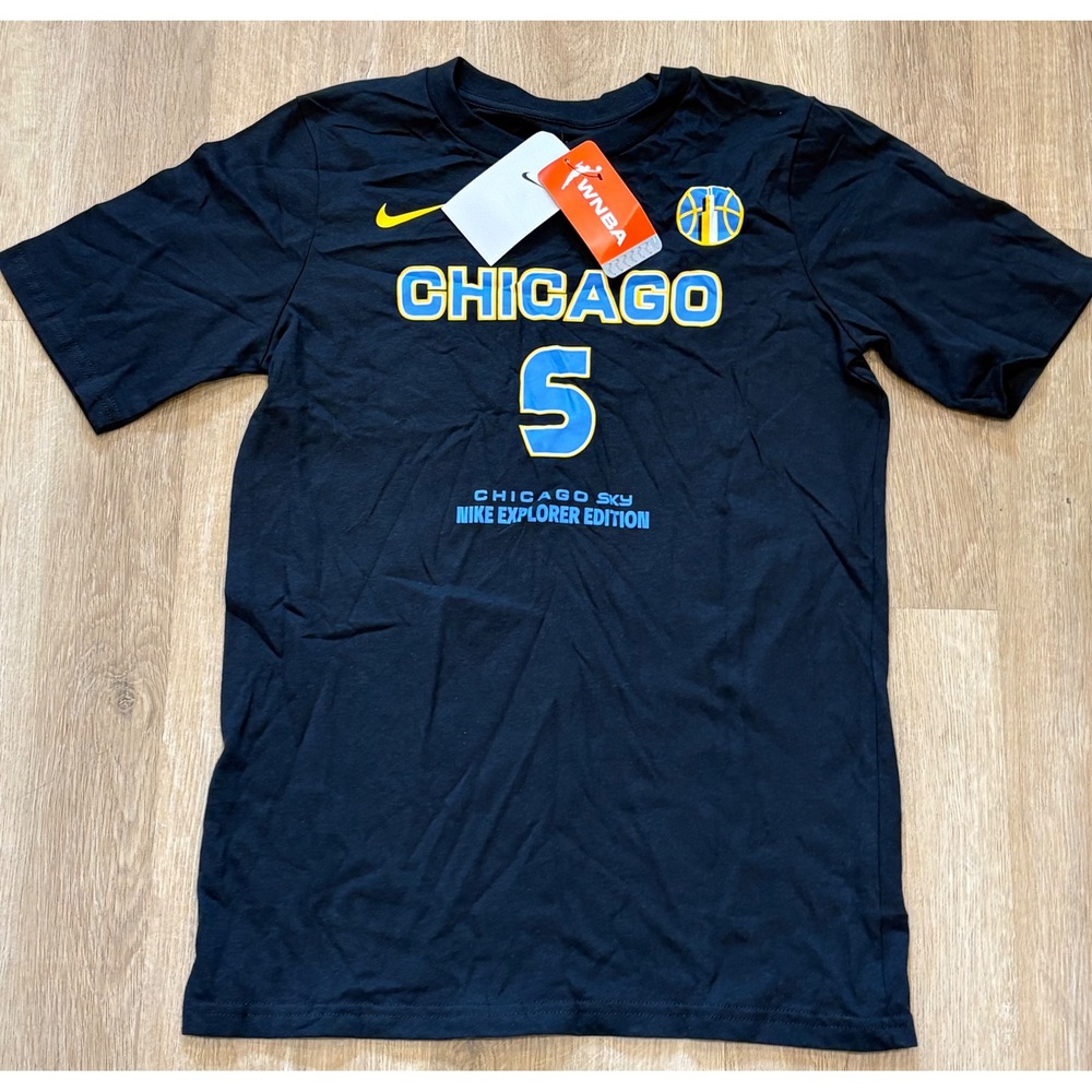 NWT Youth Nike WNBA Chicago Sky Angel Reese Tee - Youth Large (14/16) - Black